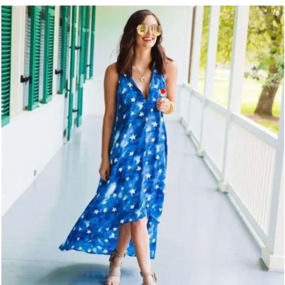 Buddy Love Campbell Star High Low Dress S/M - Picture 2 of 3